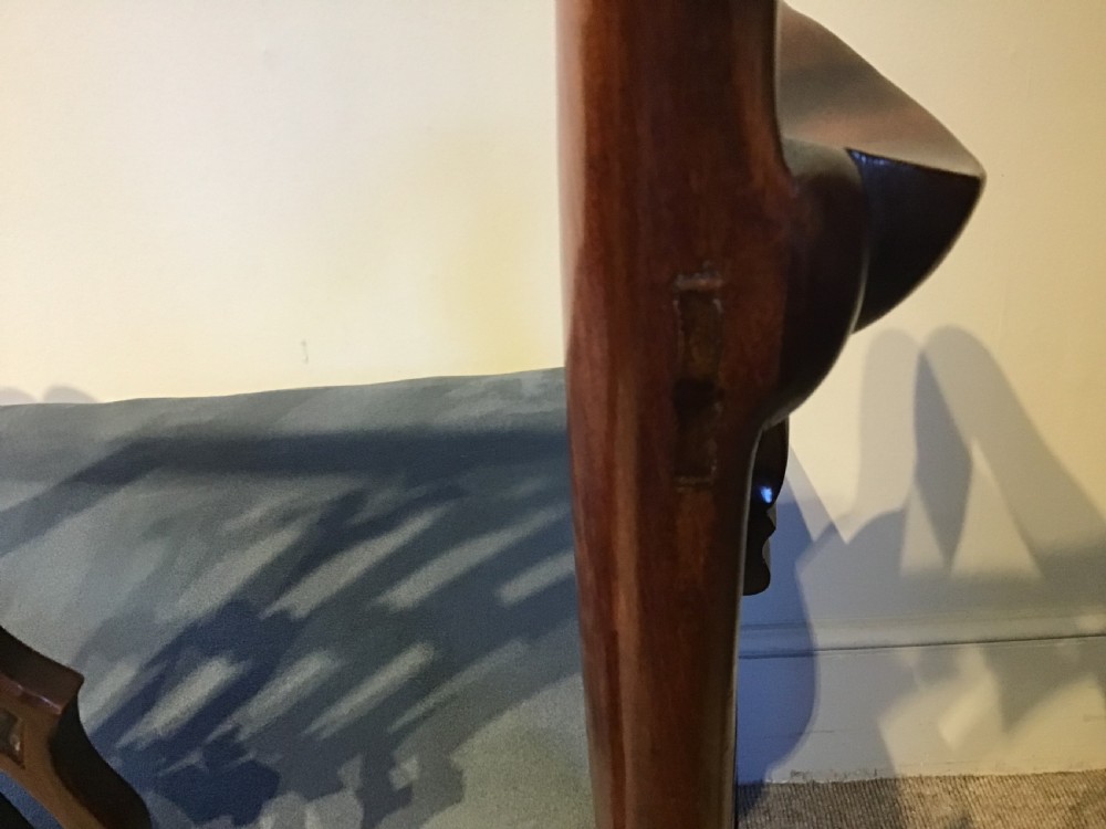 Antique Georgian elbow chair View IX