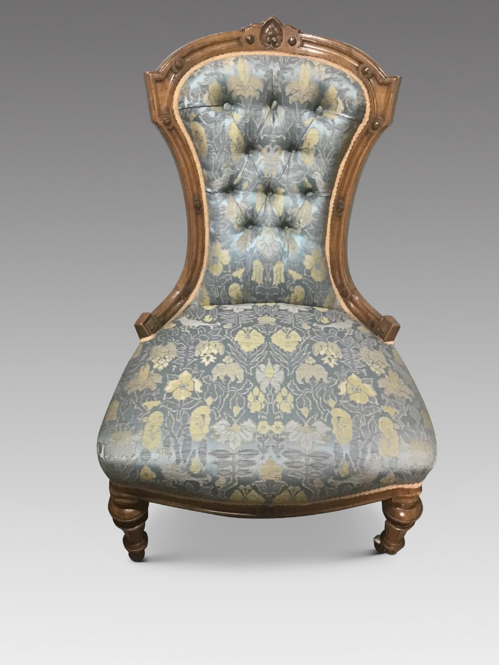Antique Victorian nursing chair