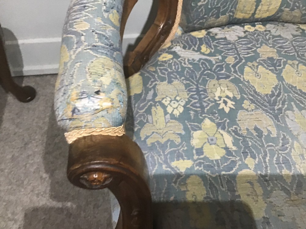 Antique Victorian armchair View III