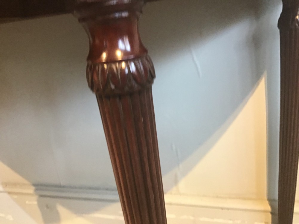 Antique Georgian card table View VIII