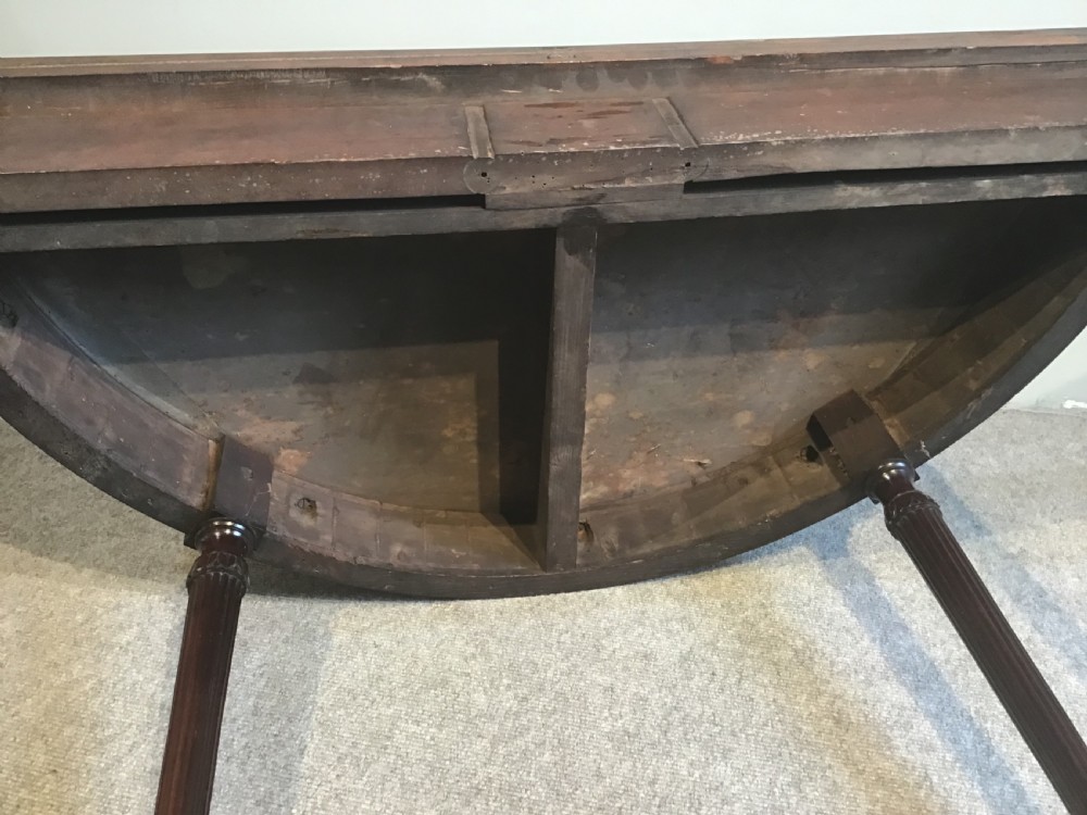 Antique Georgian card table View XIV