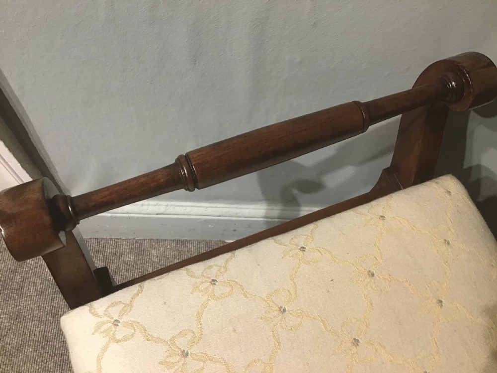 Antique Edwardian piano stool View VII