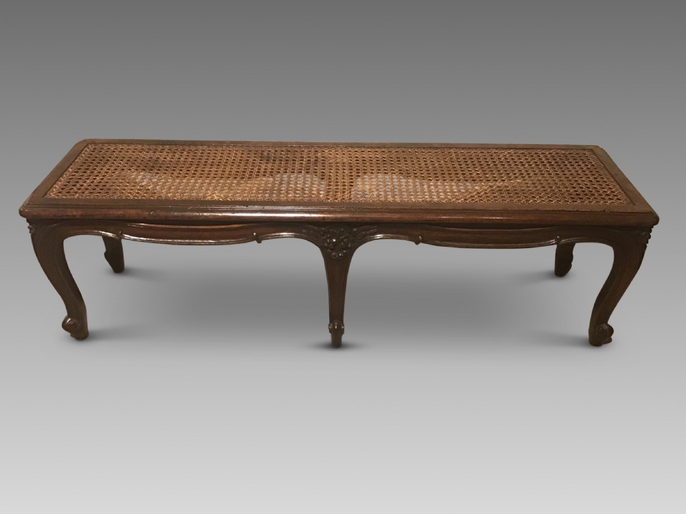 Antique walnut  stool