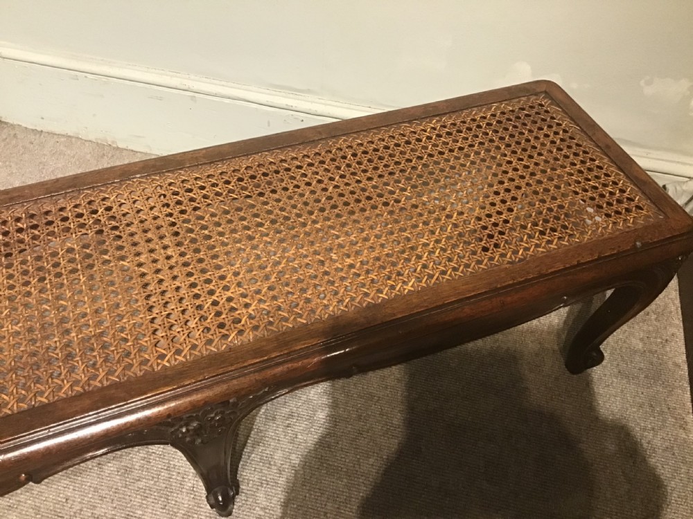 Antique walnut  stool View VII