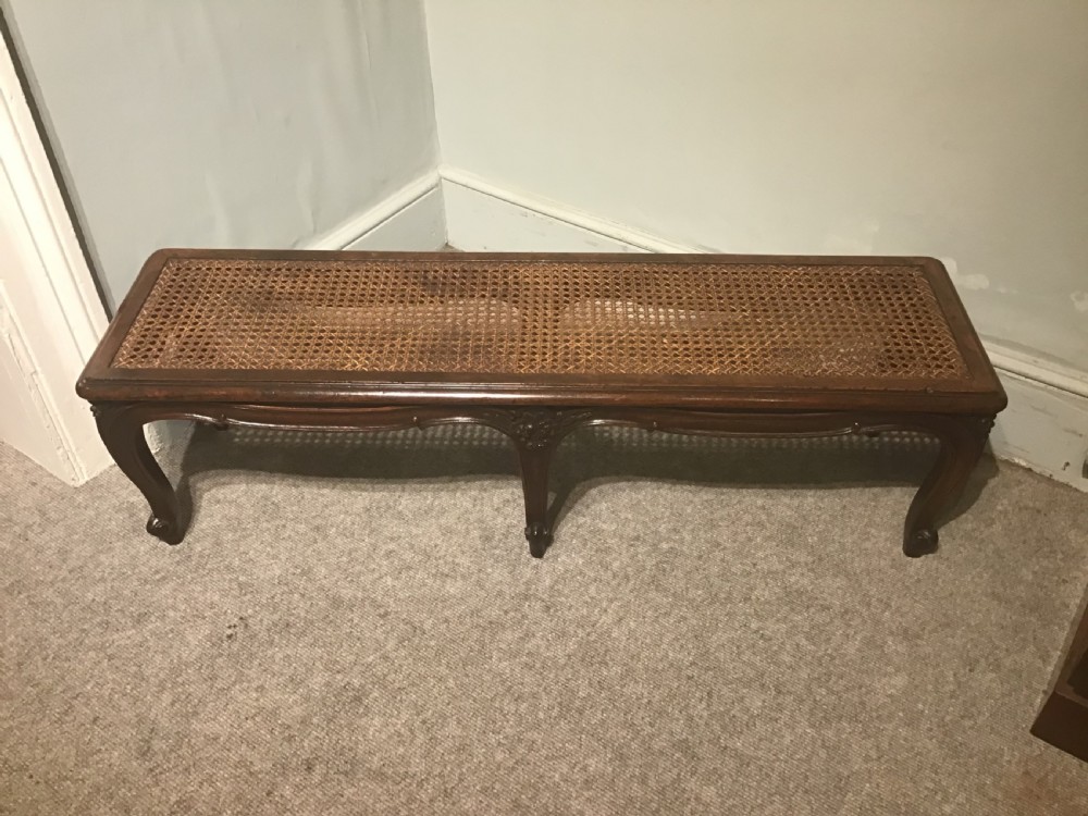 Antique walnut  stool View VIII