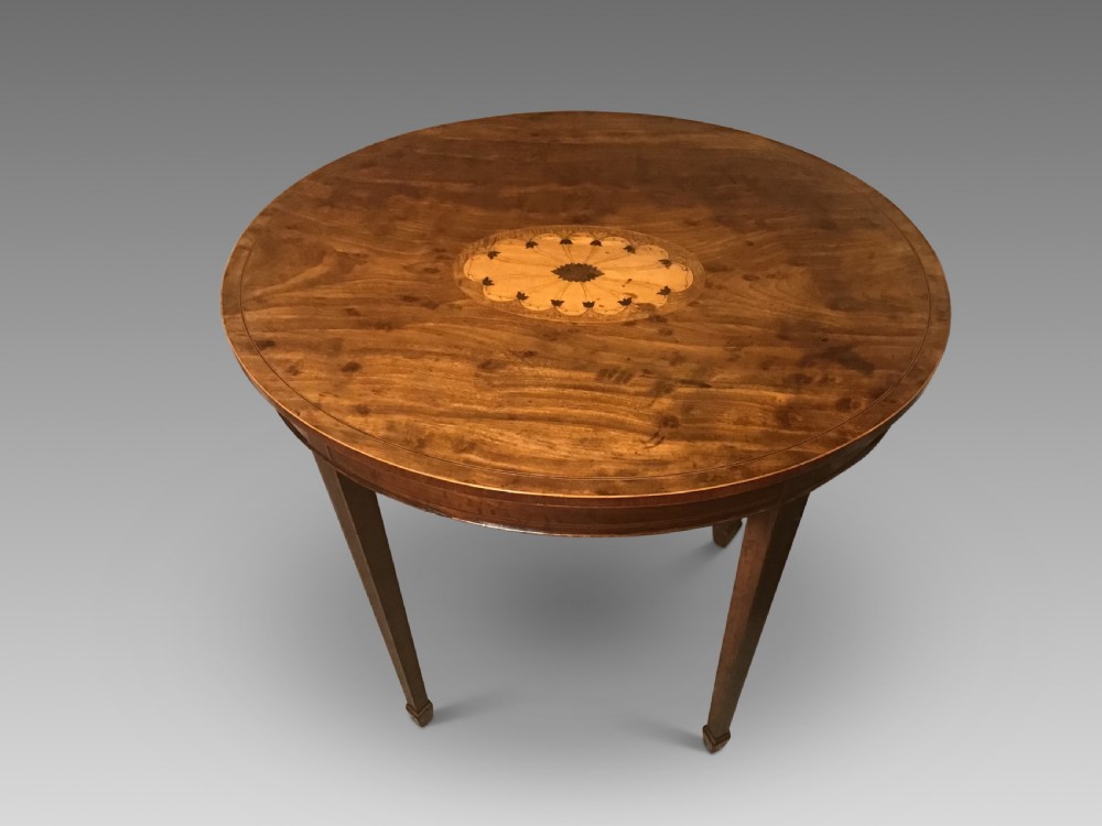 Antique Victorian occasional table View II