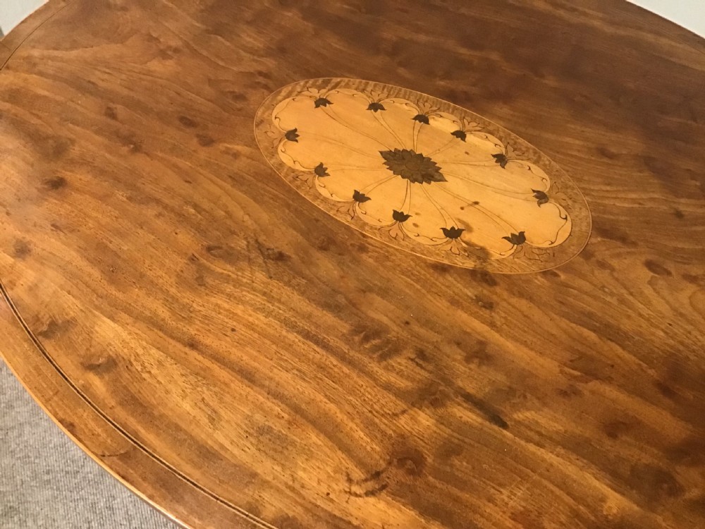 Antique Victorian occasional table View III