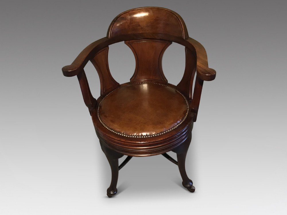 Antique desk chair