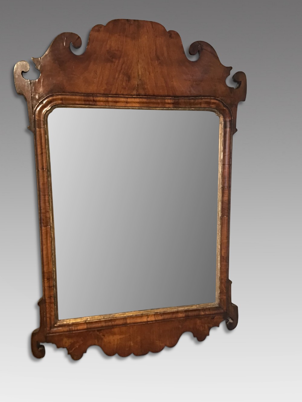 Antique Georgian mirror.
