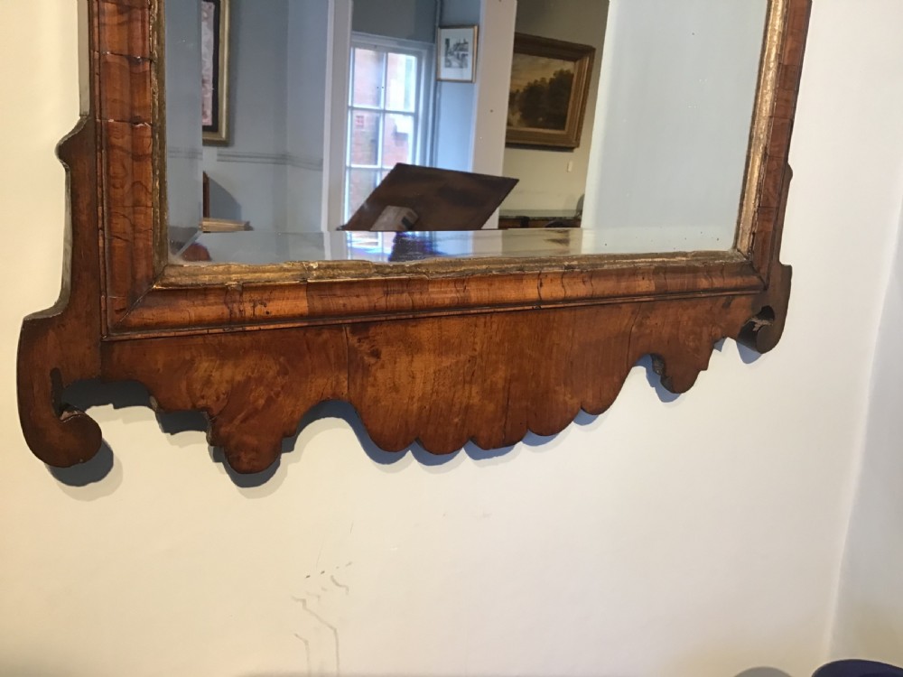 Antique Georgian mirror. View II
