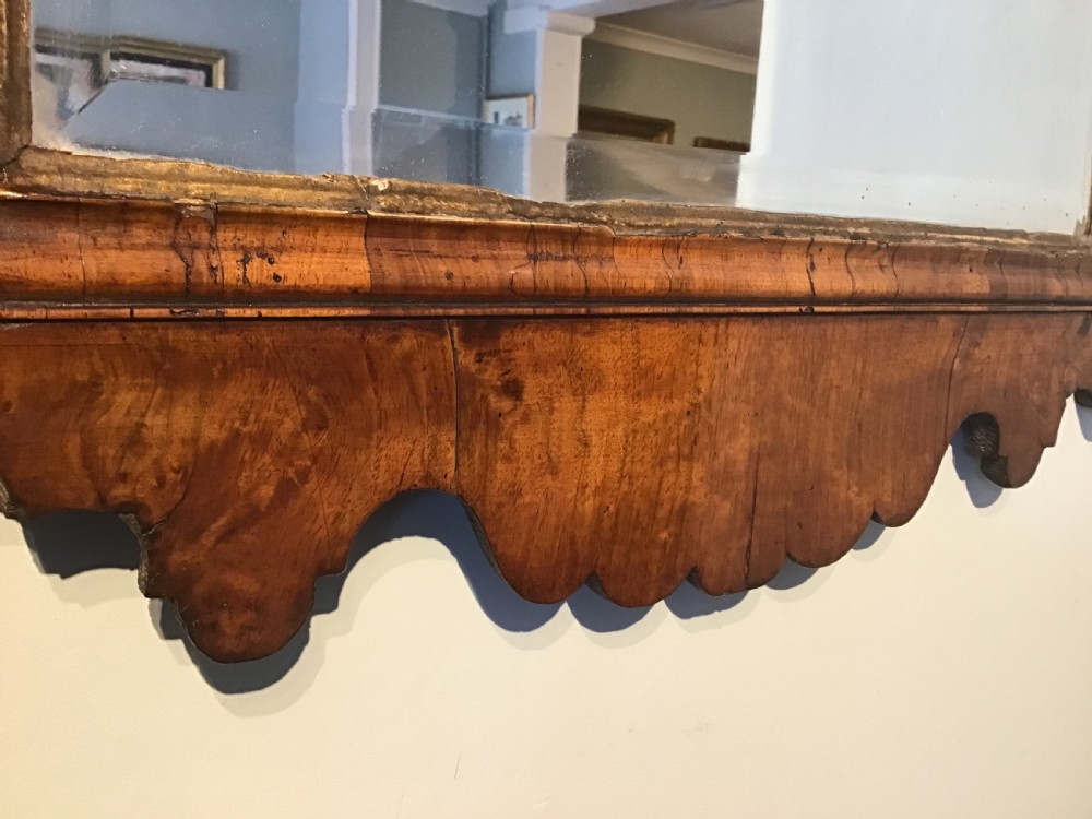 Antique Georgian mirror. View V