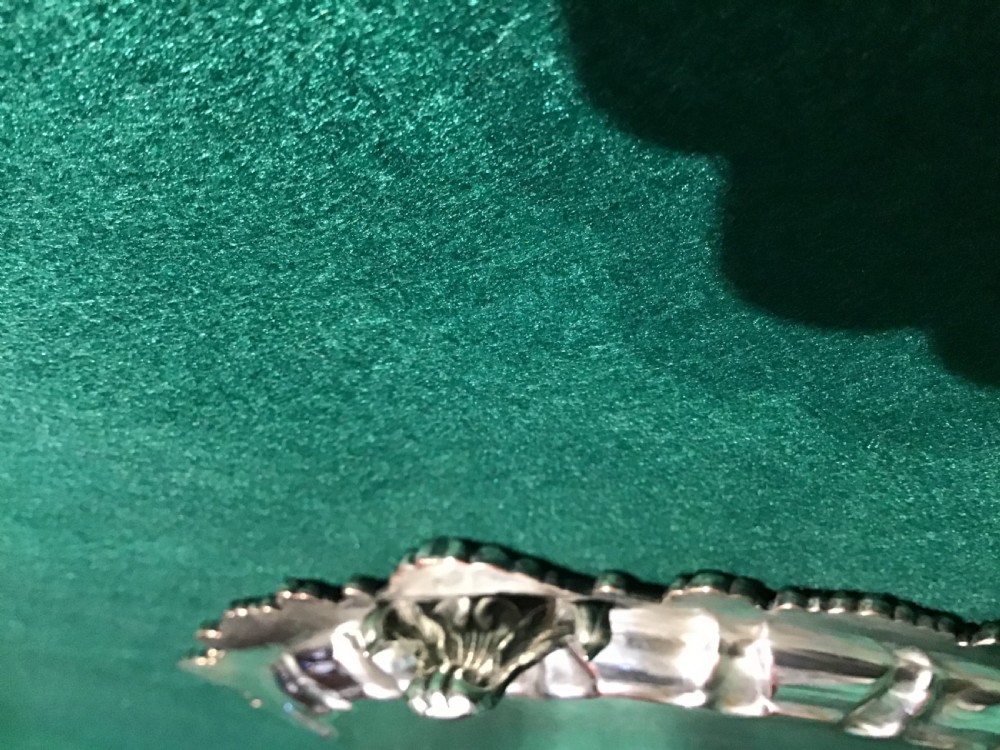 Silver plated salver View III
