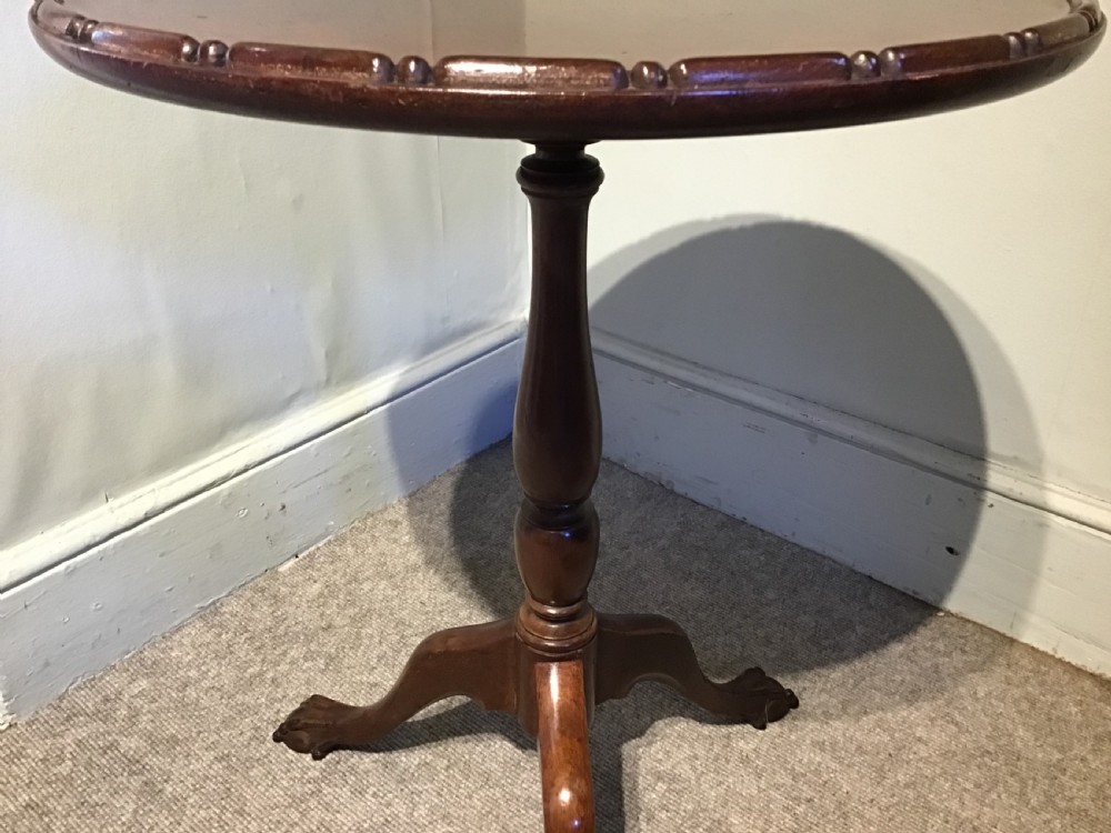 Antique tripod table View III