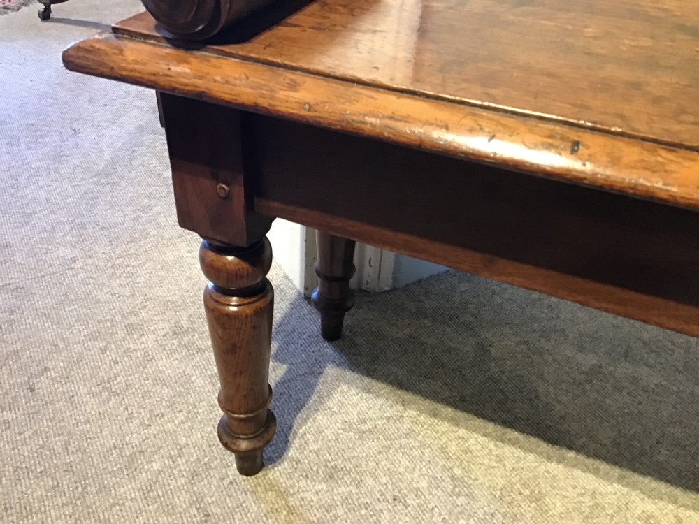 Antique Victorian hall bench  View V