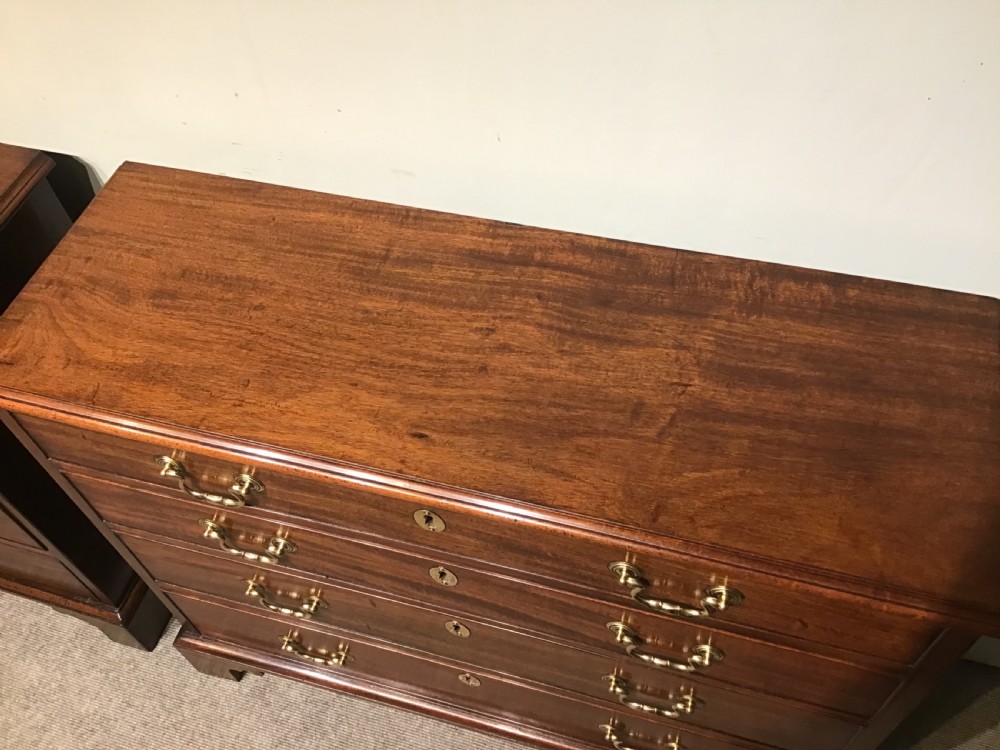Pair of antique narrow chests of drawers View VII