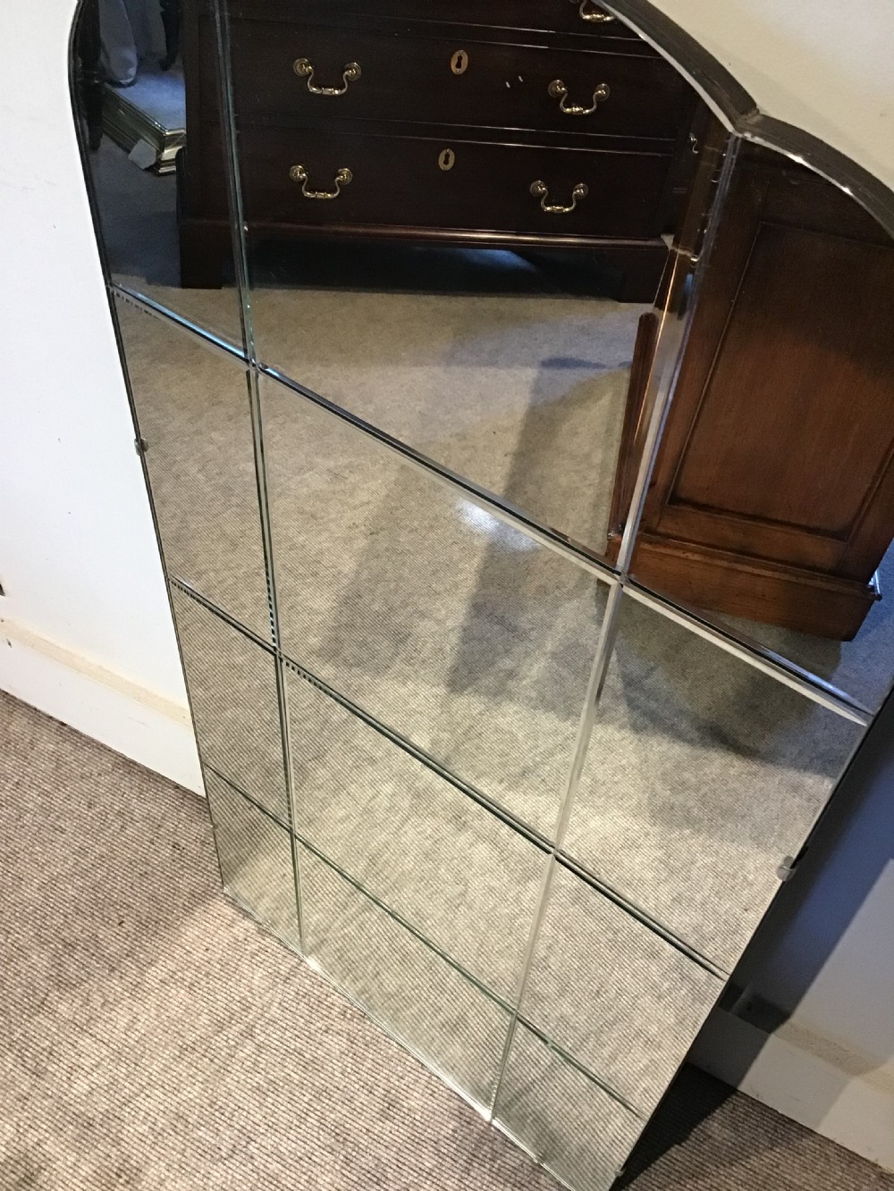 Antique wall mirror View II