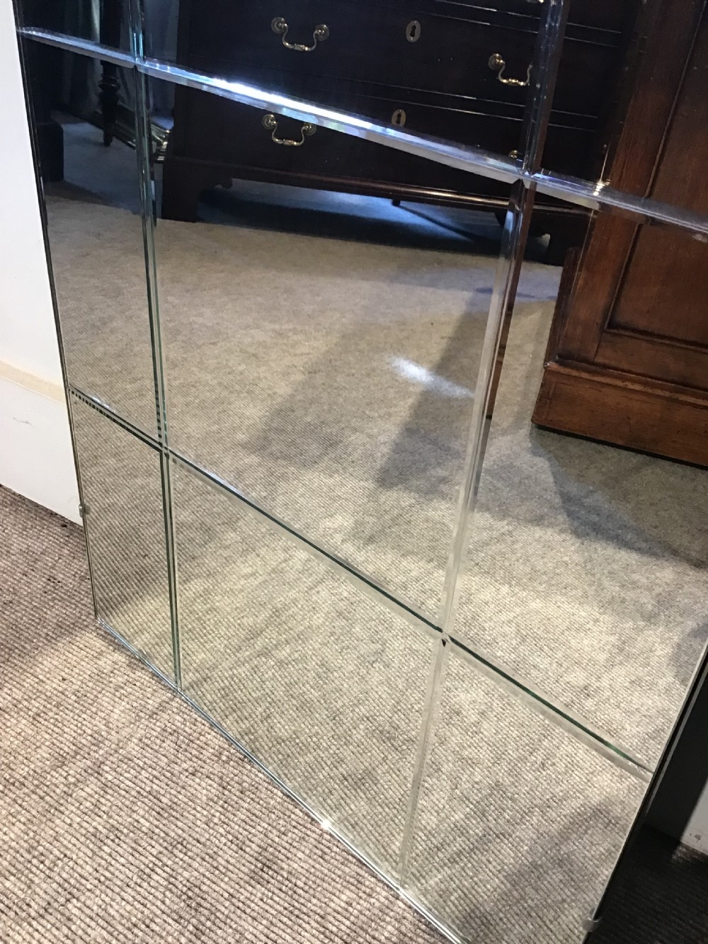 Antique wall mirror View III