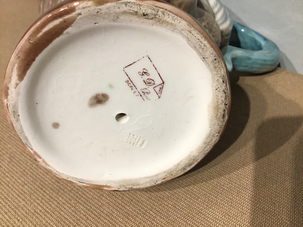 Majolica jug View V