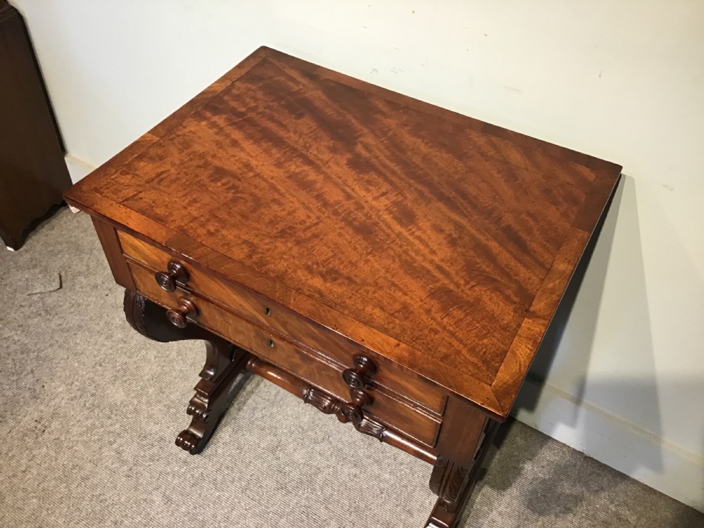 Antique mahogany table View II
