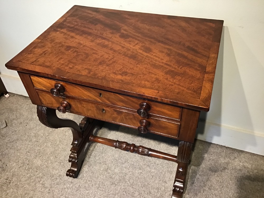 Antique mahogany table View III