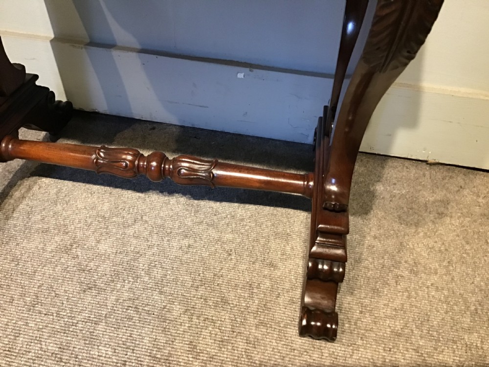 Antique mahogany table View V