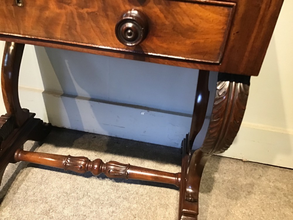 Antique mahogany table View VI