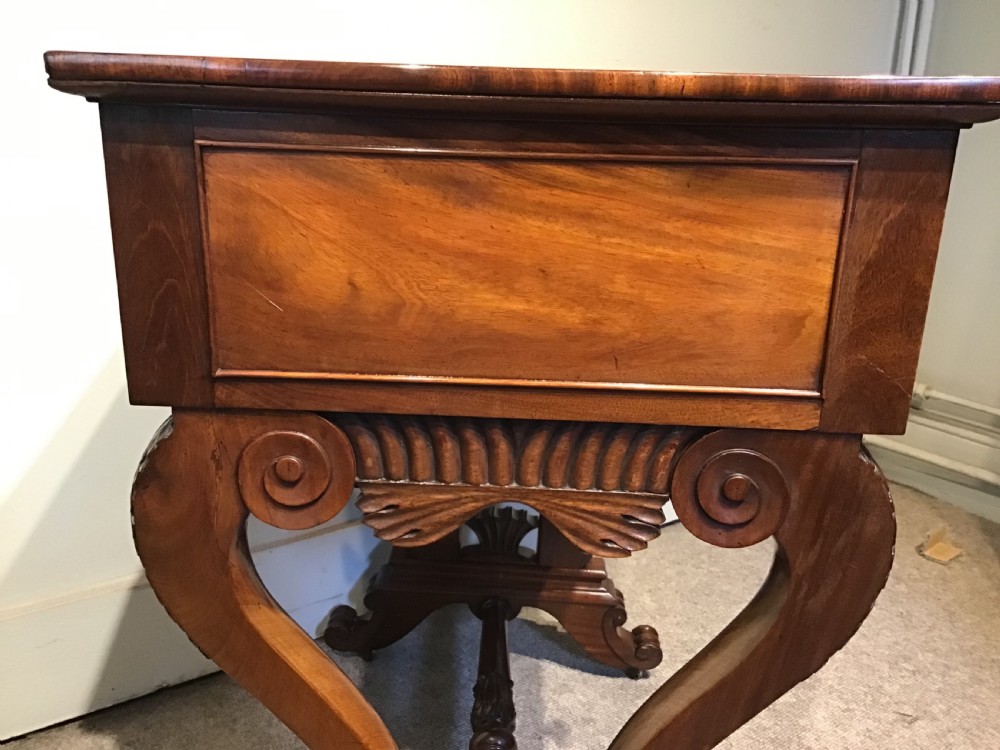 Antique mahogany table View X