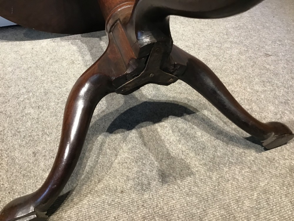 Georgian tripod table View IX