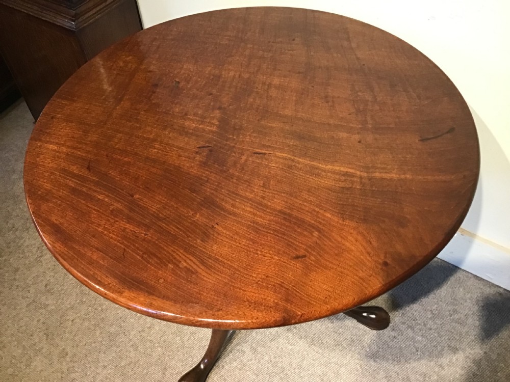 Georgian tripod table View XI
