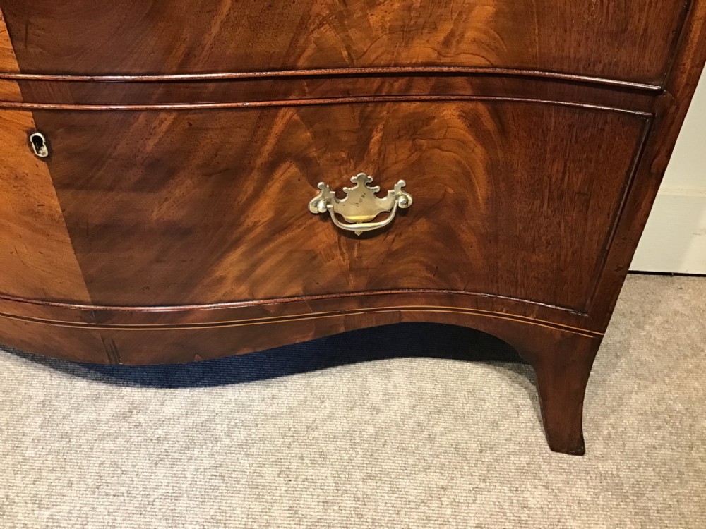 Georgian chest of drawers View VI