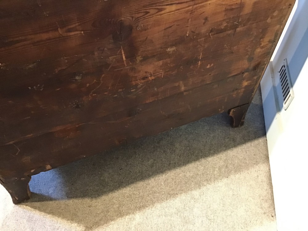 Georgian chest of drawers View XII