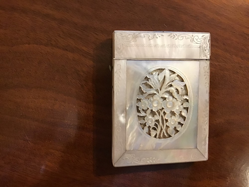 Antique card case View II