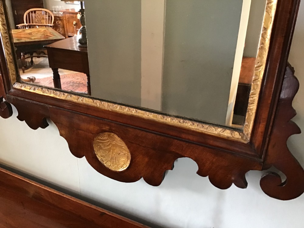 Antique mahogany mirror View IV