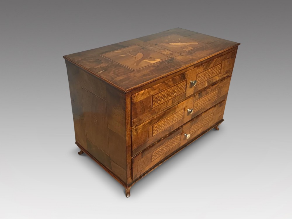 Antique miniature chest of drawers View II