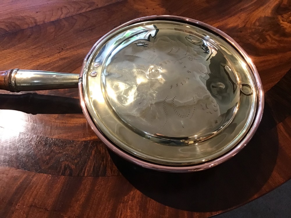 A  Georgian  warming pan. View V