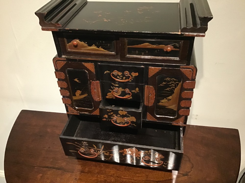 Antique Japanese cabinet View IV