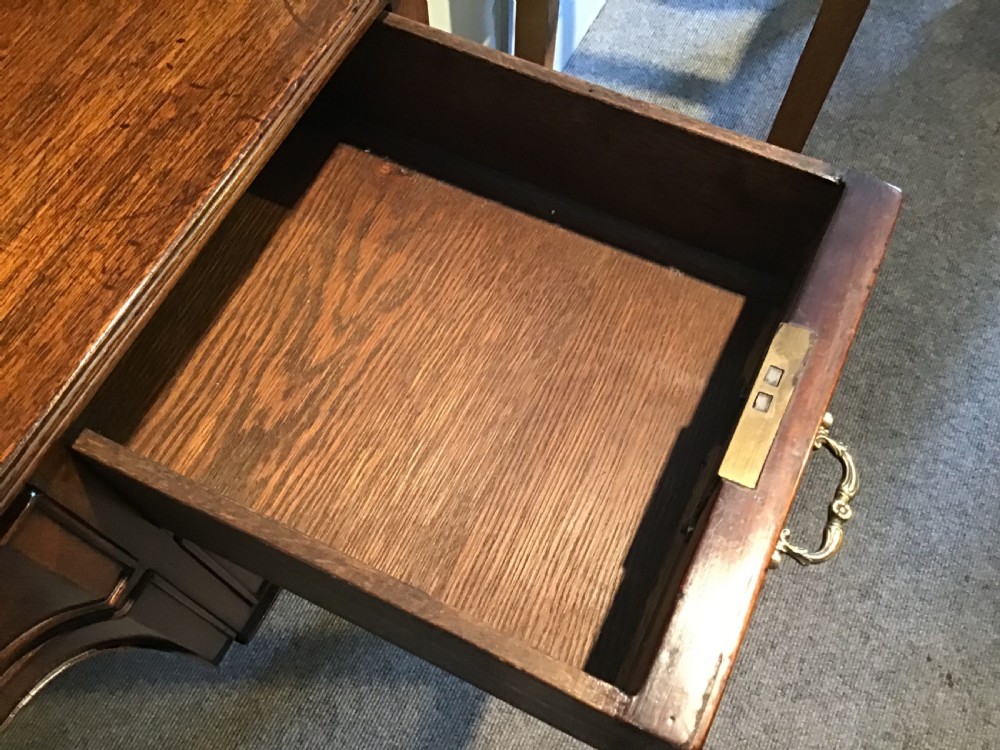 Antique mahogany writing table View IV