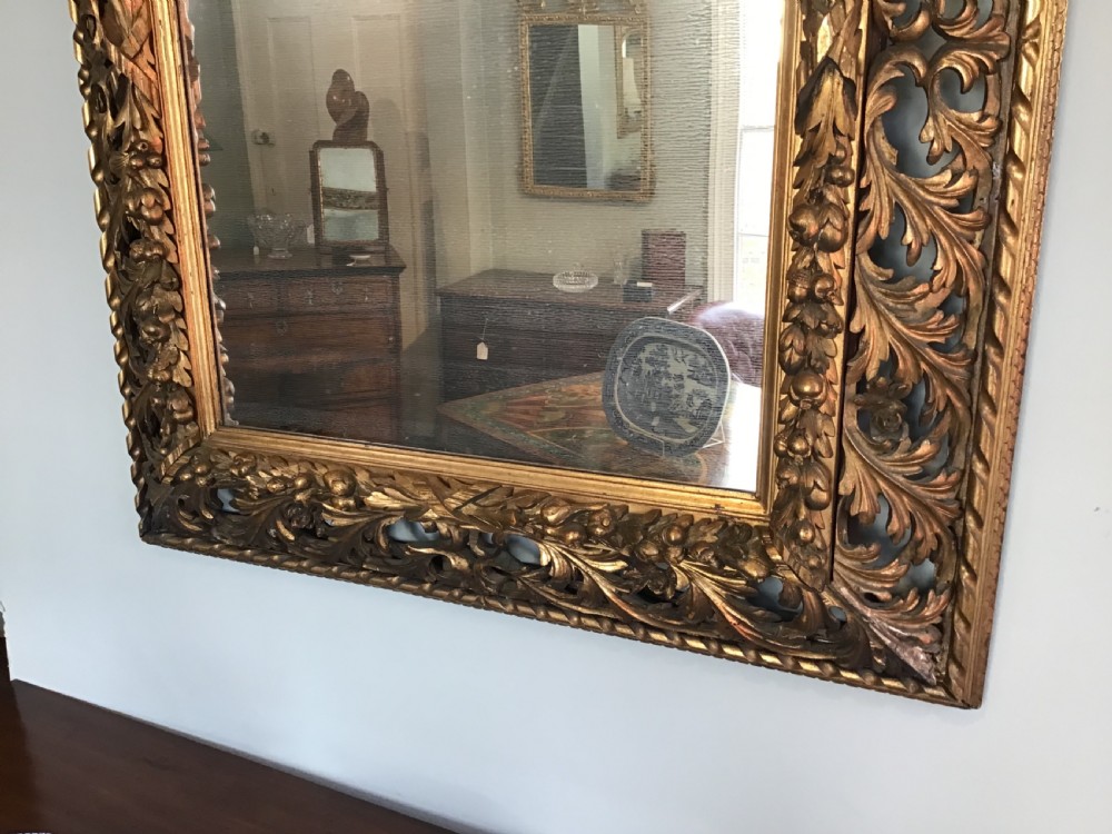 Antique florentine mirror View II
