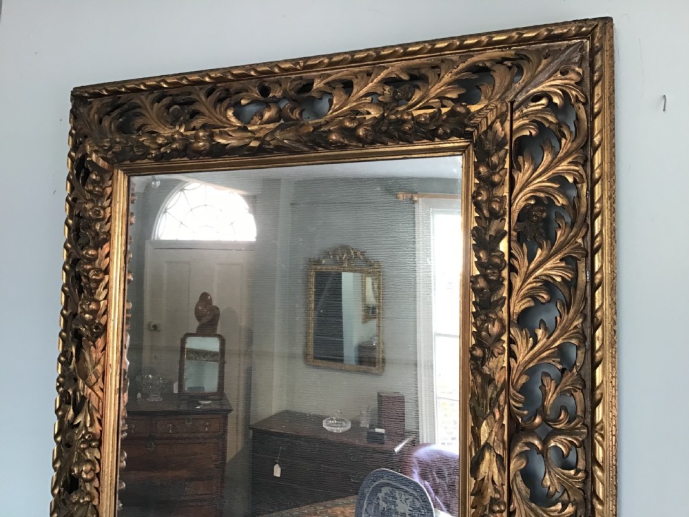 Antique florentine mirror View III