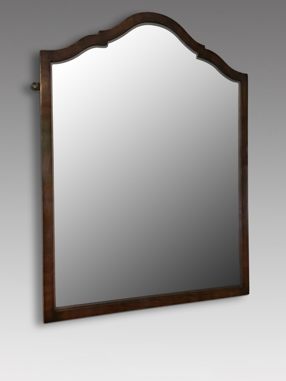 Antique mahogany mirror