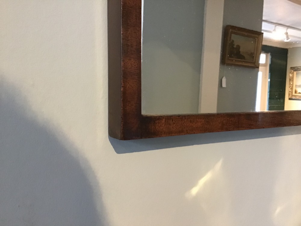 Antique mahogany mirror View II