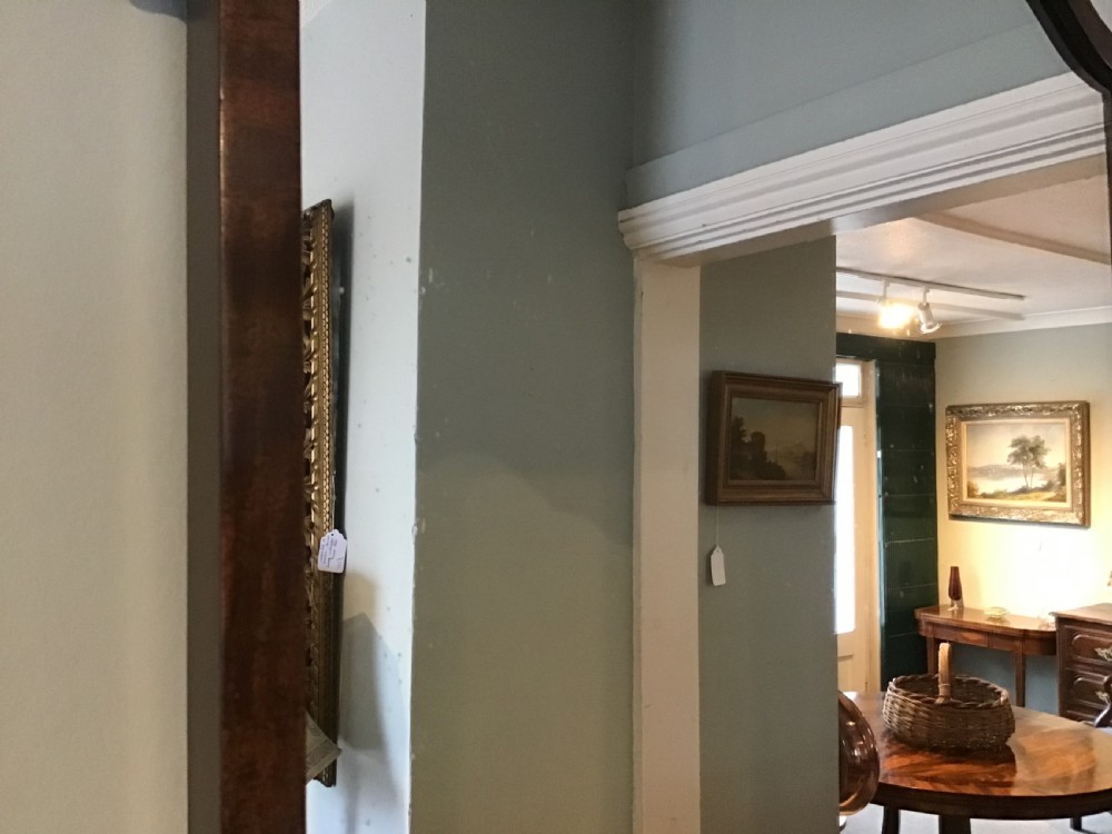 Antique mahogany mirror View IV