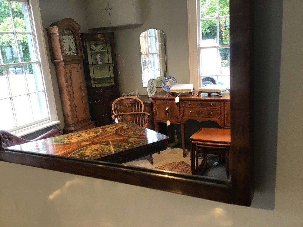 Antique mahogany mirror View V