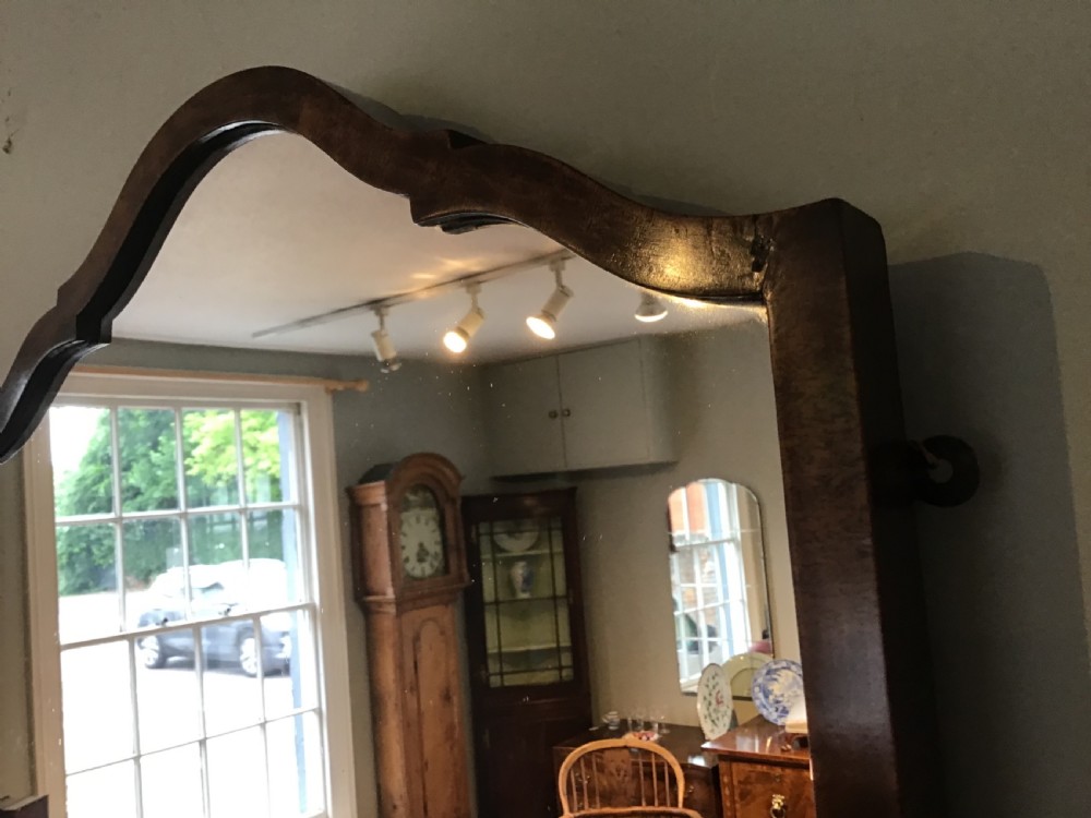 Antique mahogany mirror View VI