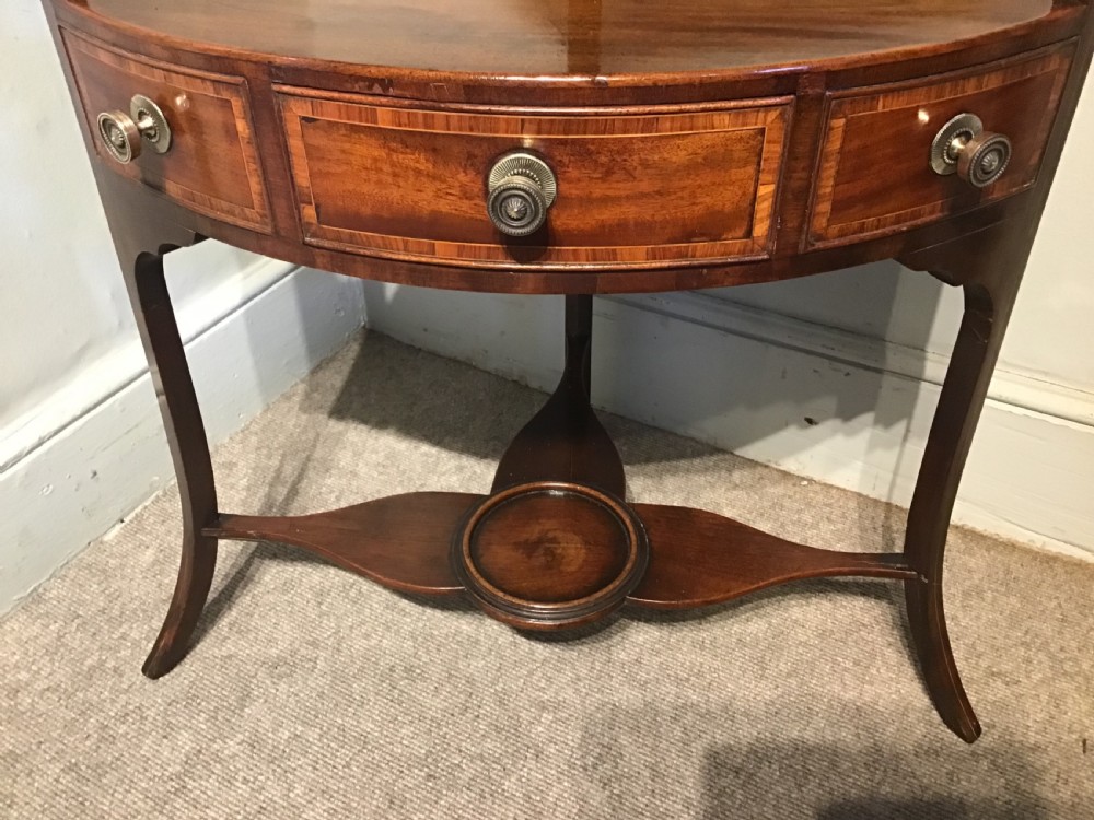 Antique corner table View III