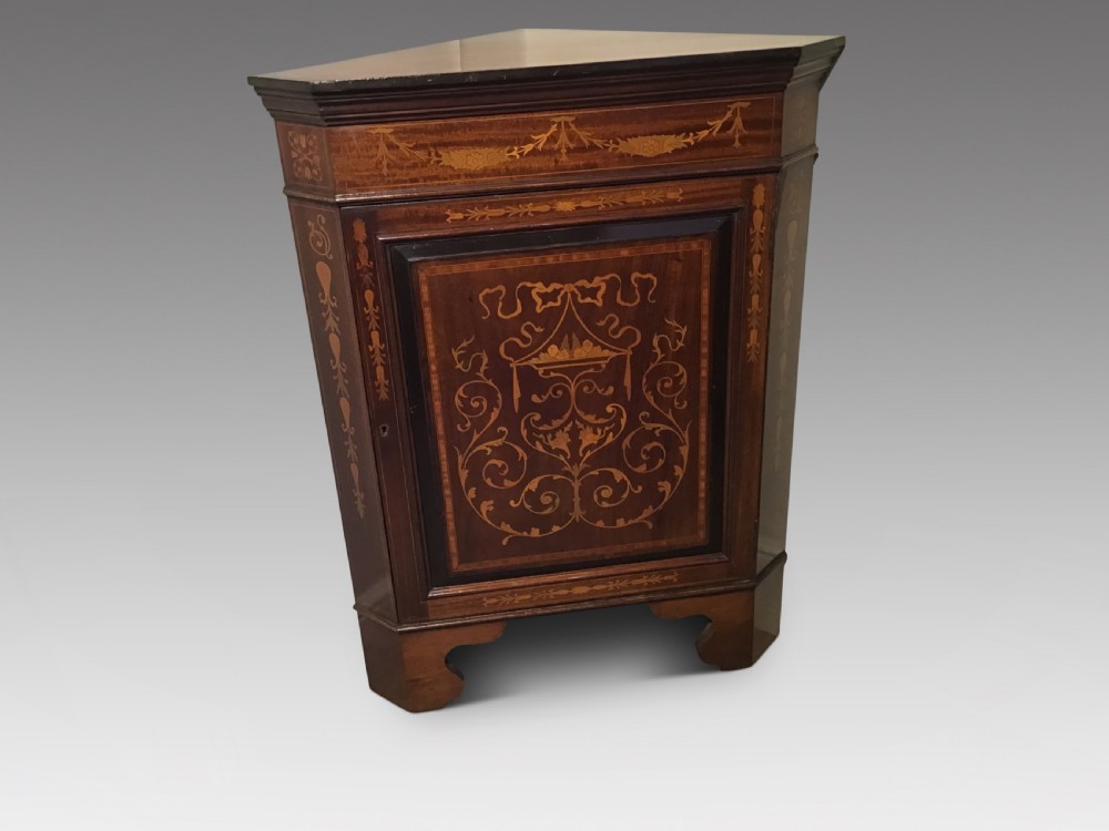 Antique corner cabinet