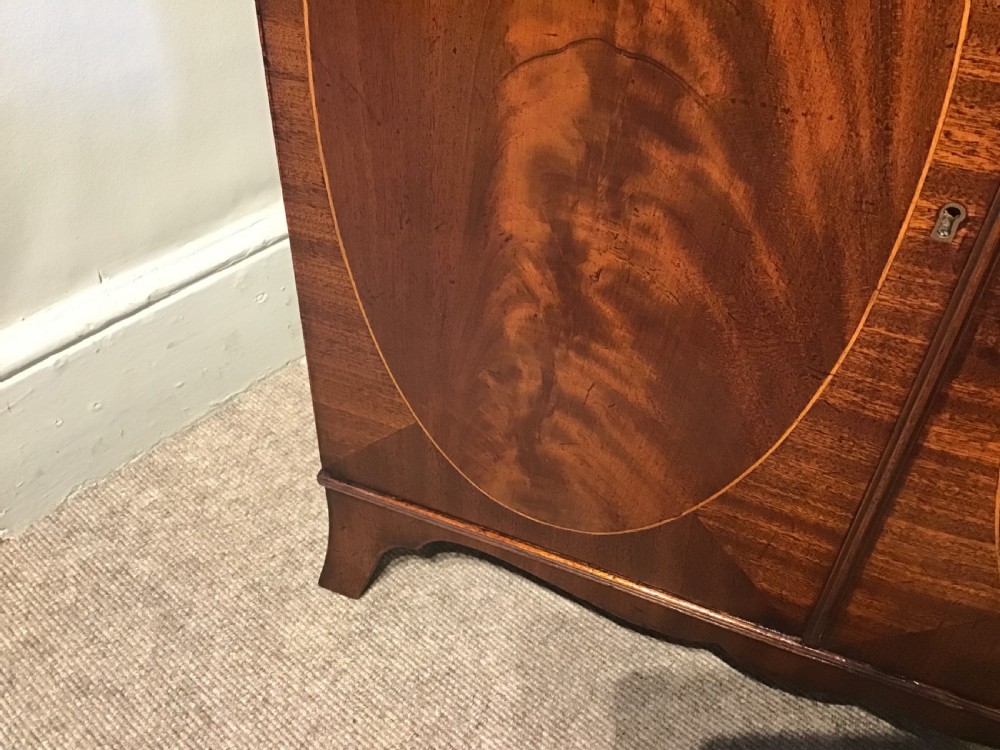 Antique mahogany sidecabinet View V