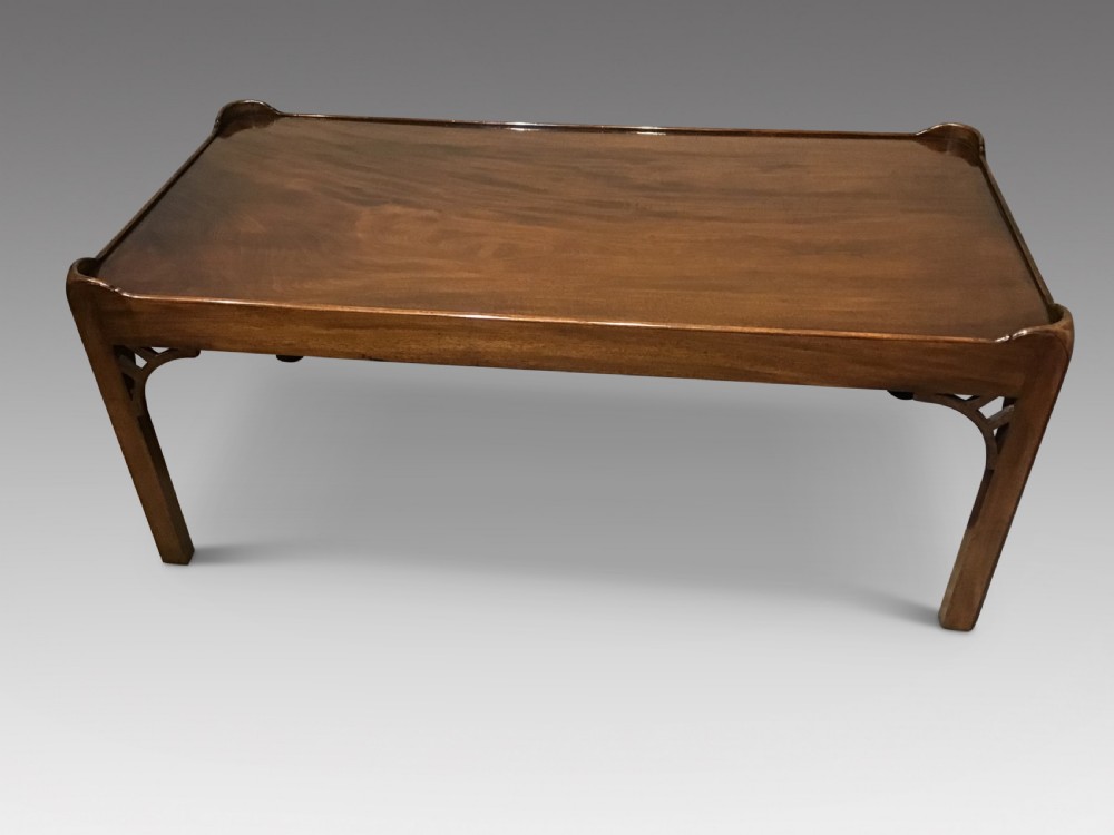 Mahogany low table
