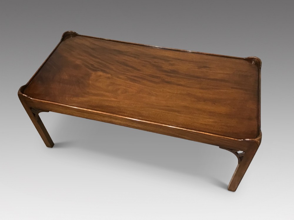 Mahogany low table View II