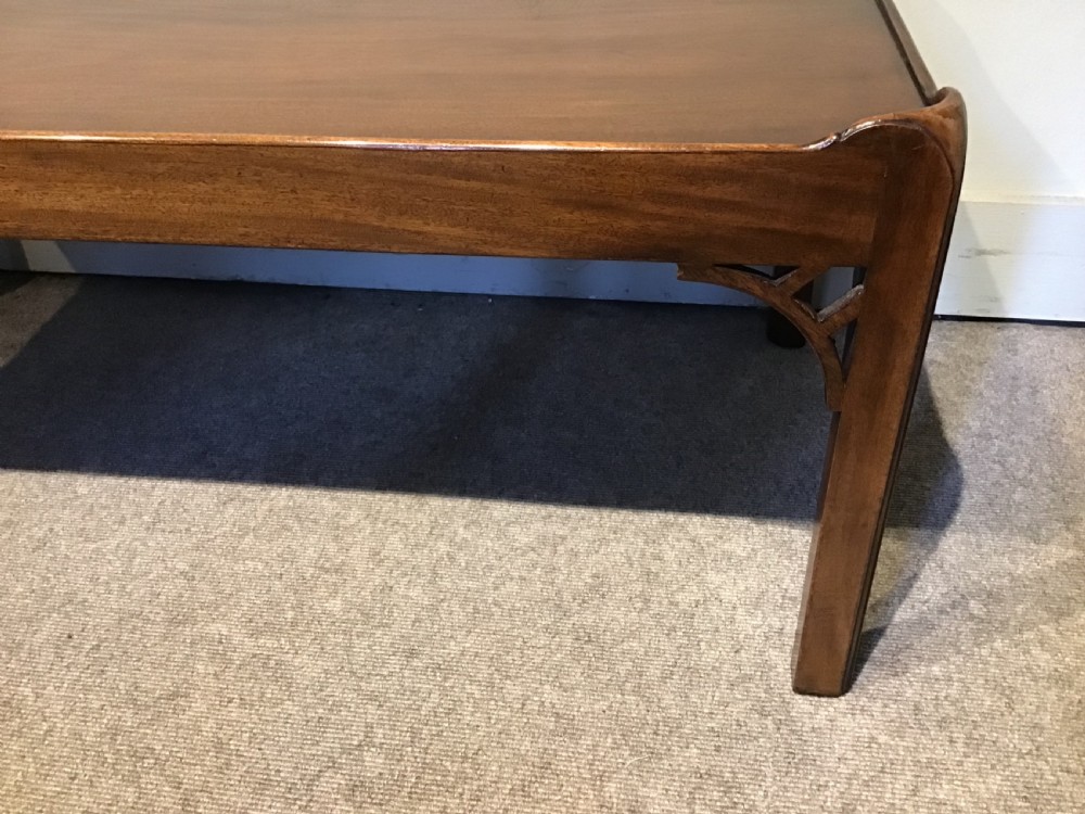 Mahogany low table View III